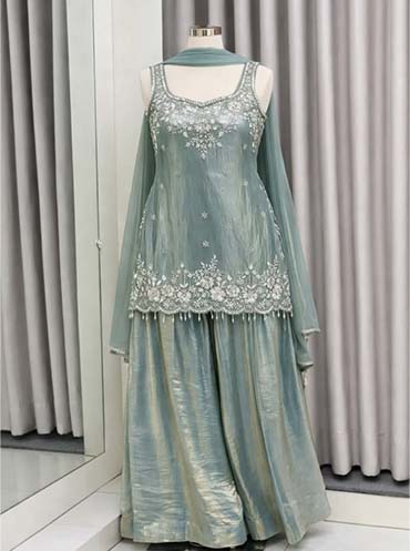 punjabi tarditional party wear suit
